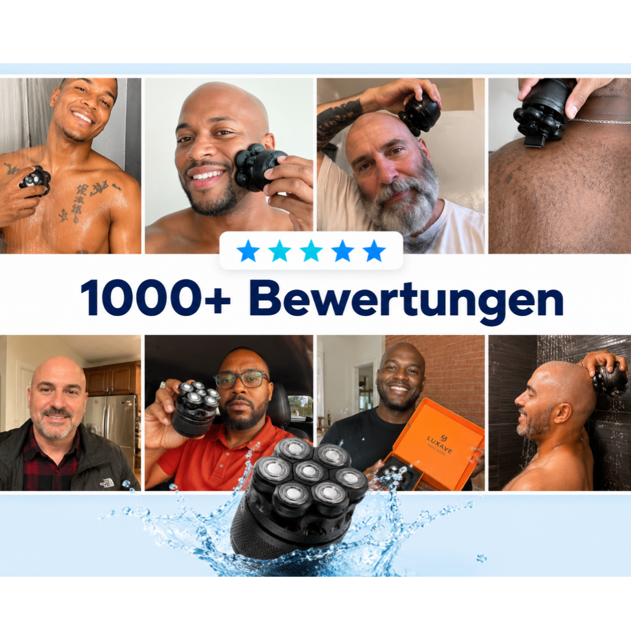 Luxave 6D Rasierer™ | Endlich glatte Haut